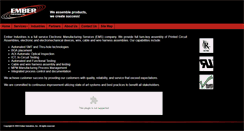 Desktop Screenshot of emberindustries.com